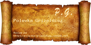 Polevka Grizeldisz névjegykártya
